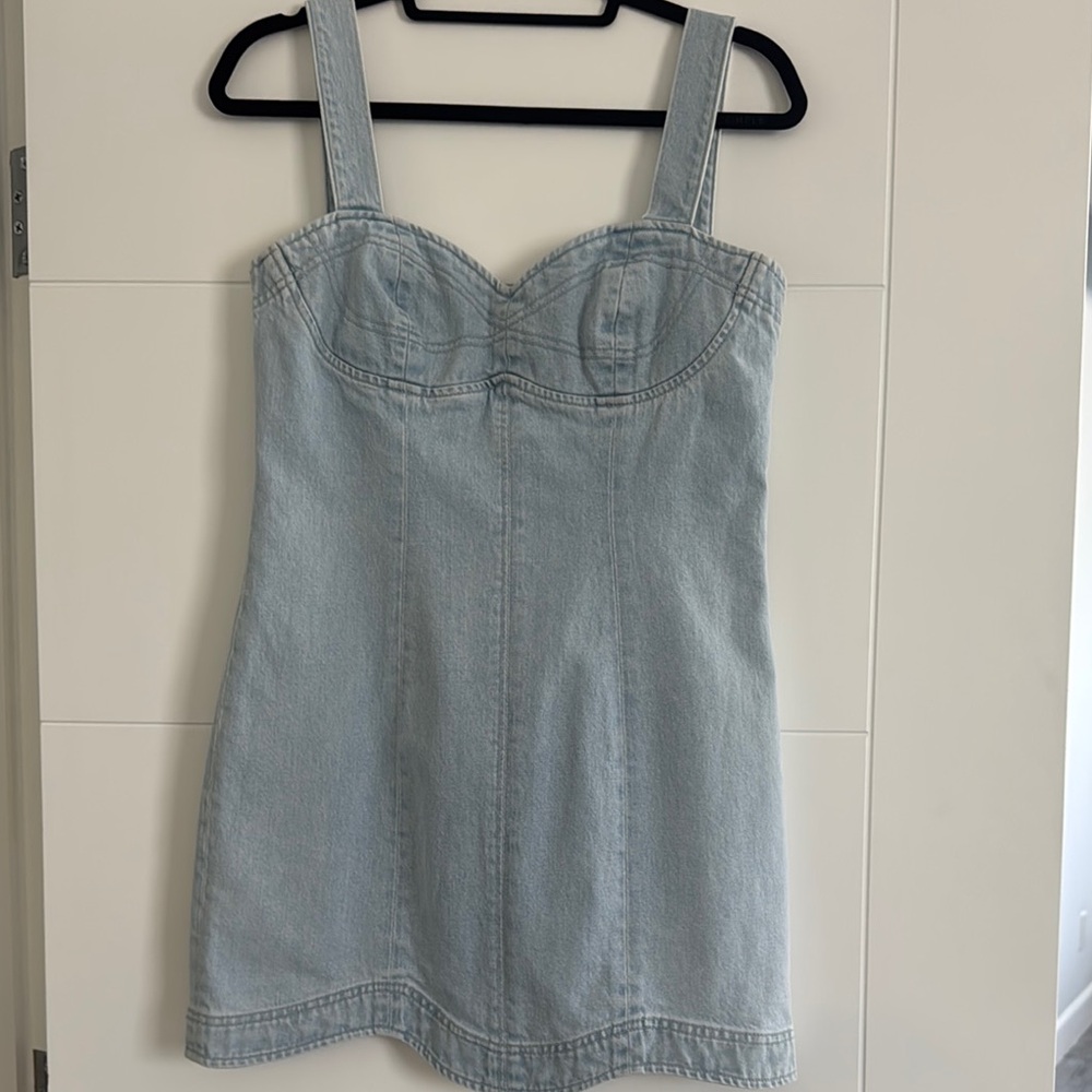 Light Blue Denim Dress